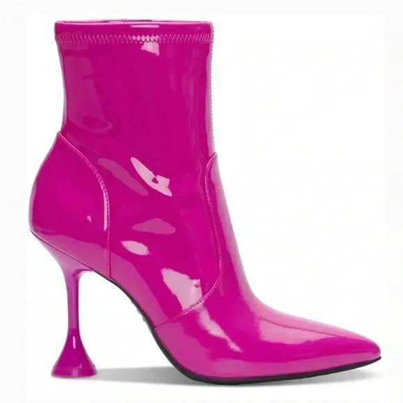 INC Womens Ibrina Faux Leather
Pointed Toe Ankle Boots Pink Size 5 - Picture 12 of 12